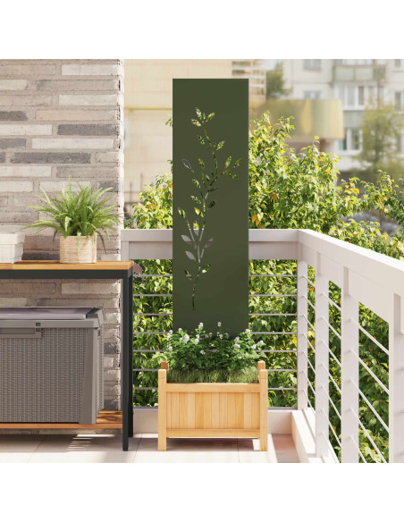 Schermo per privacy in giardino Oliver verde 32 x 140 cm