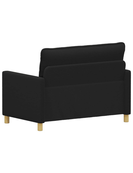 Divano Nero 126 x 81 x 87,5 cm Tessuto