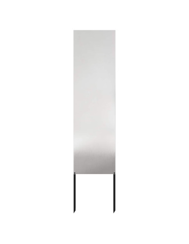 Schermo per privacy in giardino Traforo Argento 32 x 140 cm