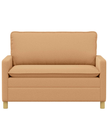 Divano Beige 126 x 81 x 87,5 cm Tessuto