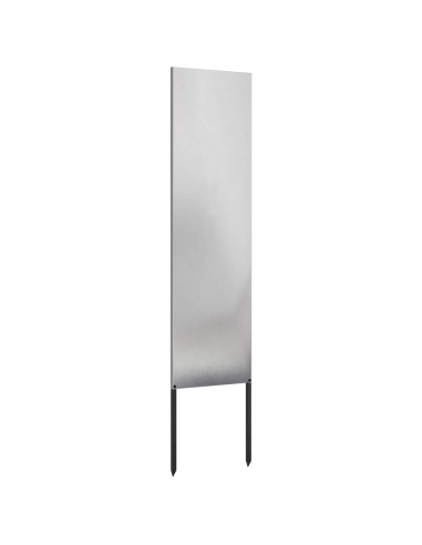 Schermo per privacy in giardino Traforo Argento 32 x 140 cm