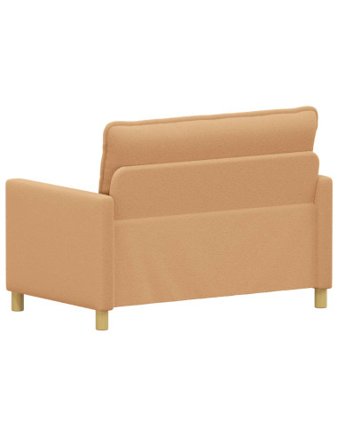 Divano Beige 126 x 81 x 87,5 cm Tessuto
