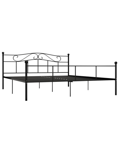 Giroletto Nero in Metallo 200x200 cm