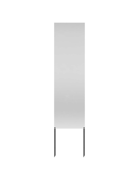 Schermo per privacy in giardino Traforo Argento 32 x 140 cm