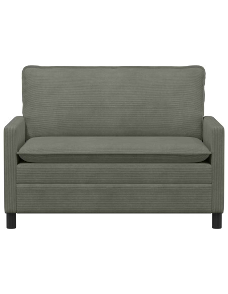 Divano Grigio Chiaro 126 x 81 x 87,5 cm Tessuto