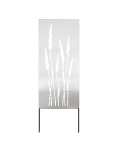 Schermo per privacy in giardino Floreale Argento 50 x 140 cm 2