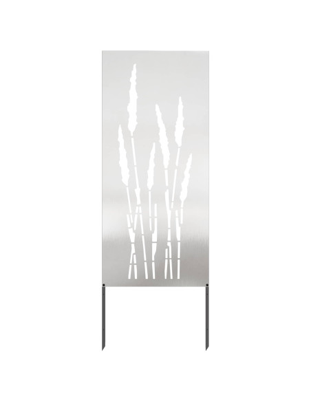 Schermo per privacy in giardino Floreale Argento 50 x 140 cm