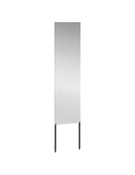 Schermo per privacy in giardino Traforo Argento 32 x 140 cm