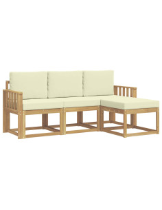 Set di divani da esterno 4 pcs 2