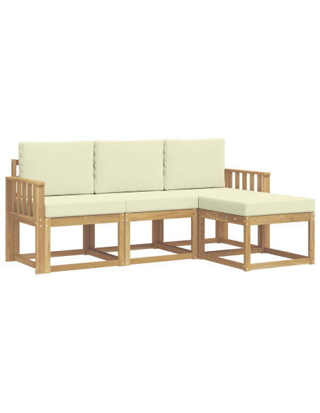 Set di divani da esterno 4 pcs