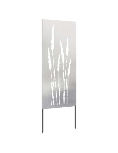 Schermo per privacy in giardino Floreale Argento 50 x 140 cm