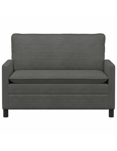 Divano Grigio Scuro 126 x 81 x 87,5 cm Tessuto