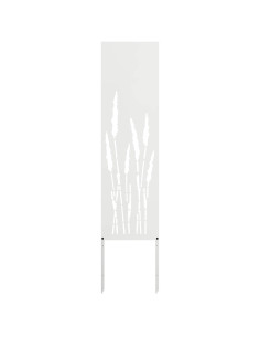 Schermo per privacy in giardino Traforo Bianco 32 x 140 cm 2