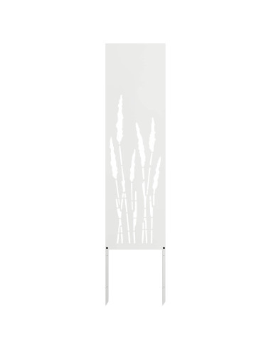Schermo per privacy in giardino Traforo Bianco 32 x 140 cm