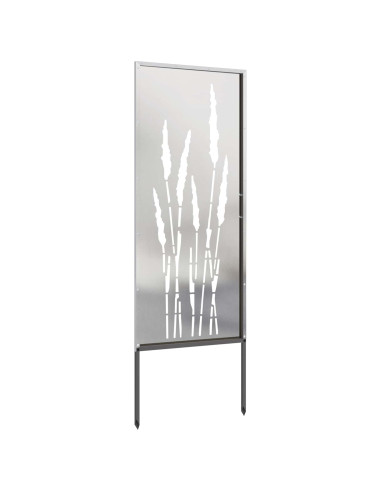 Schermo per privacy in giardino Floreale Argento 50 x 140 cm