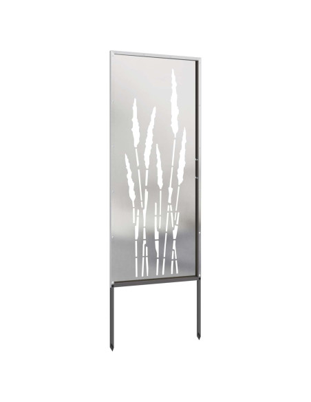 Schermo per privacy in giardino Floreale Argento 50 x 140 cm