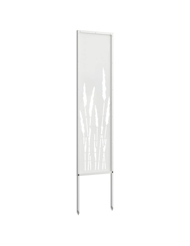 Schermo per privacy in giardino Traforo Bianco 32 x 140 cm