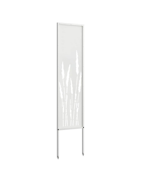 Schermo per privacy in giardino Traforo Bianco 32 x 140 cm