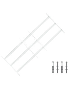 Griglia di Sicurezza per Finestra con 3 Traversine 3 pcs 2