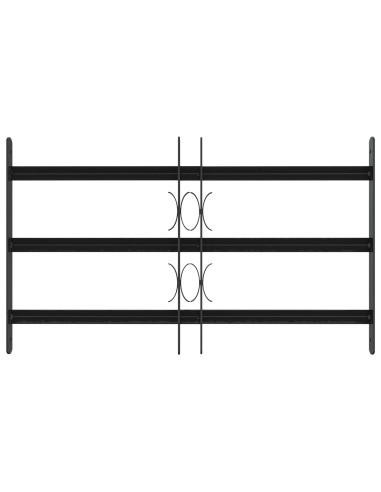 Griglia di Sicurezza per Finestra con 3 Traversine 3 pcs