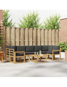 Set di divani da esterno 6 pcs