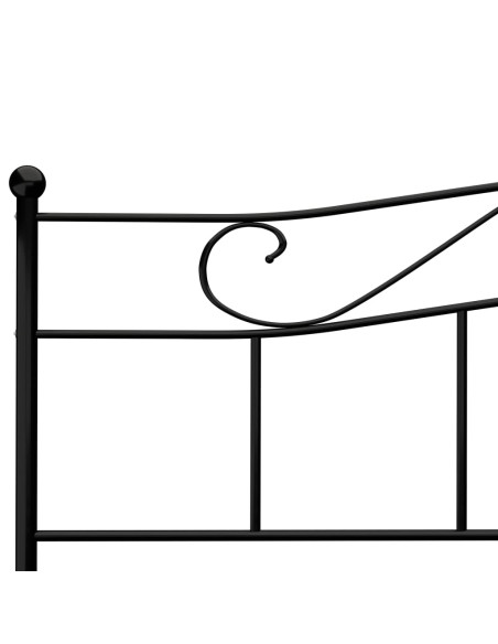 Giroletto Nero in Metallo 200x200 cm