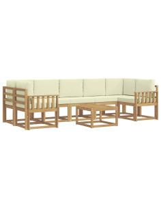 Set di divani da esterno 6 pcs 2
