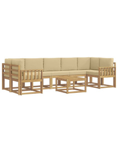 Set di divani da esterno 6 pcs 2