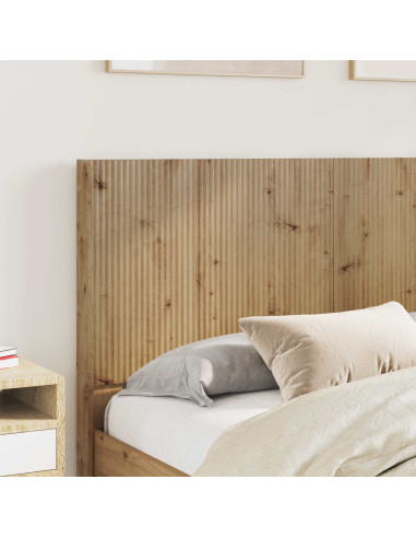 Testiera Letto Rovere Artigianale Legno ingegnerizzato
