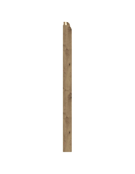 Testiera Letto Rovere Artigianale Legno ingegnerizzato