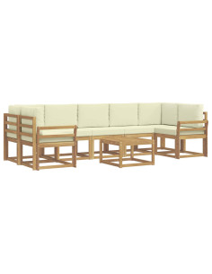 Set di divani da esterno 6 pcs 2