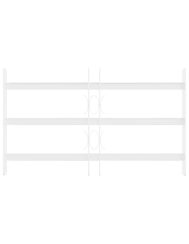 Griglia di Sicurezza per Finestra con 3 Traversine 3 pcs