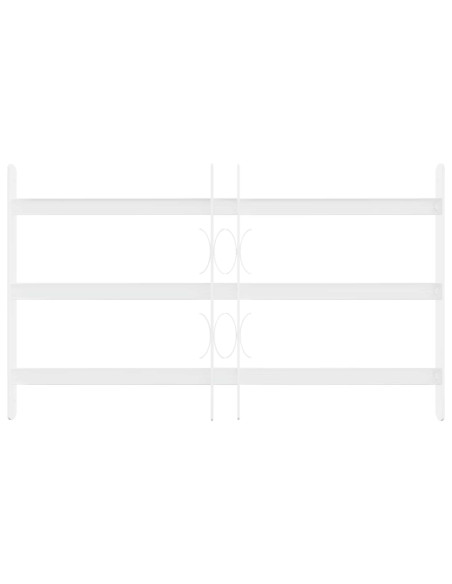 Griglia di Sicurezza per Finestra con 3 Traversine 3 pcs