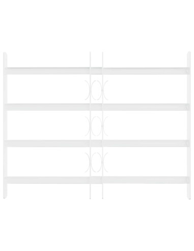Griglia di sicurezza per finestre con 4 barre trasversali 3 pcs
