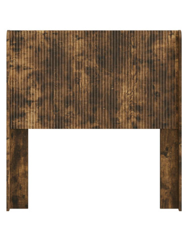 Testiera Letto Rovere Fumo Legno ingegnerizzato