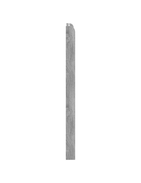 Testiera Letto Sonoma grigio Legno ingegnerizzato