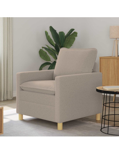 Divano Grigio Chiaro 76 x 81 x 87,5 cm Tessuto