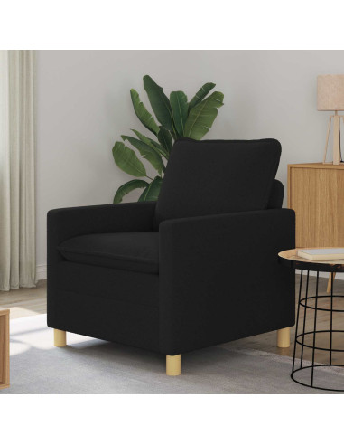 Divano Nero 76 x 81 x 87,5 cm Tessuto