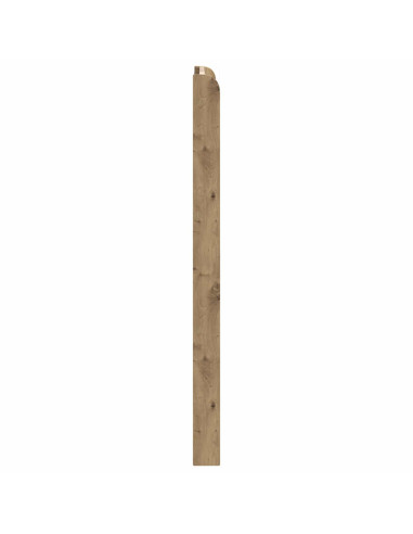 Testiera Letto Rovere Artigianale Legno ingegnerizzato