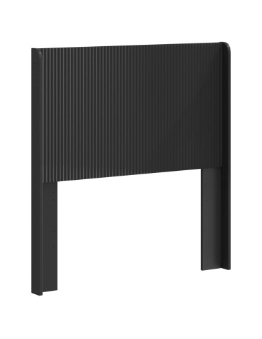 Testiera Letto Nero Legno ingegnerizzato
