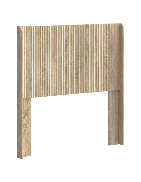 Testiera Letto Rovere Sonoma Legno ingegnerizzato