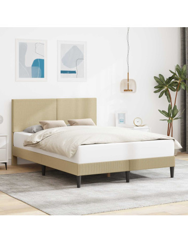 Struttura del letto Grigio Verde Chiaro 140 x 200 cm