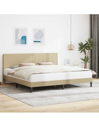 Struttura del letto Grigio Verde Chiaro 180 x 200 cm