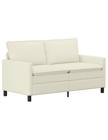 Set di divani 2 pcs Crema Tessuto