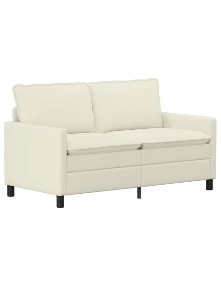 Set di divani 2 pcs Crema Tessuto