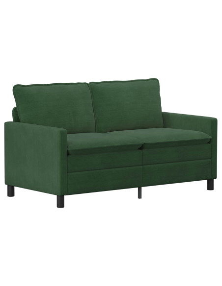 Set di divani 2 pcs Verde Giungla Tessuto
