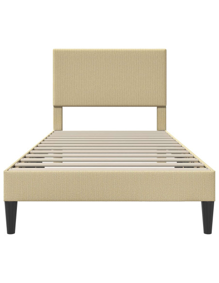 Struttura del letto Grigio Verde Chiaro 80 x 200 cm