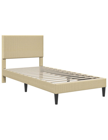 Struttura del letto Grigio Verde Chiaro 90 x 190 cm