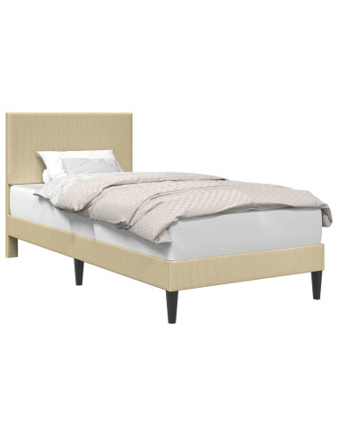 Struttura del letto Grigio Verde Chiaro 100 x 200 cm