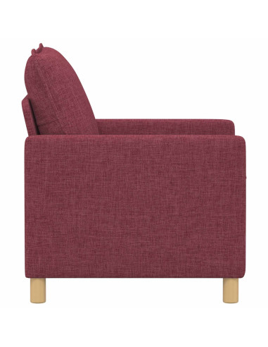 Divano Rosso Vino Tessuto